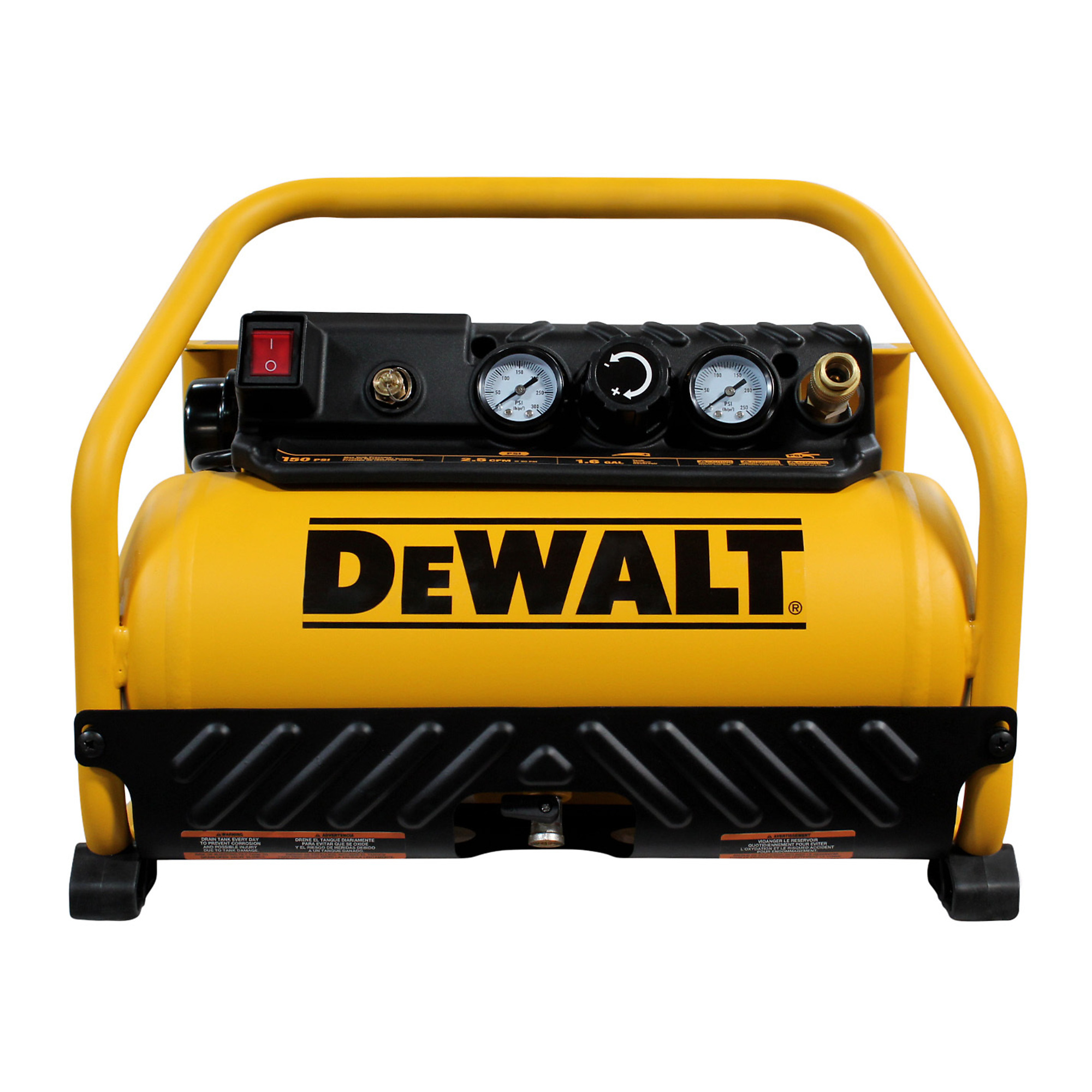 DEWALT Portable Electric Air Compressor, 1.6 Gallon, 150 PSI, Model # DXCMS15016US